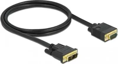 Image de 86748 - Câble DVI 12+5 mâle vers VGA mâle 1 m