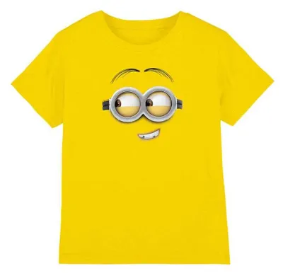 Produktbild von Minions - T-Shirt für Kinder, Atmungsaktiv, Ringgesponnene Baumwolle TV35156 (152-158) (Gelb)