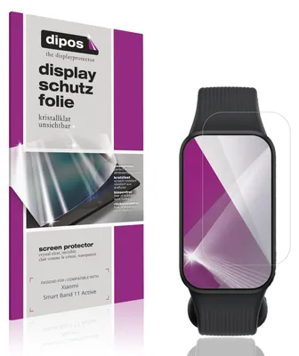 Obrázok produktu pre 6 ochranných fólií pre Xiaomi Smart Band 11 Active, priehľadné, na ochranu displeja