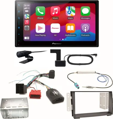 Produktbild von Pioneer SPH-DA77DAB CarPlay Android Auto Digitaltadio Einbauset für Kia Venga