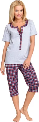 Image de Pyjama d'allaitement pour femme Be Mammy H2L2N2 (mélange, M)