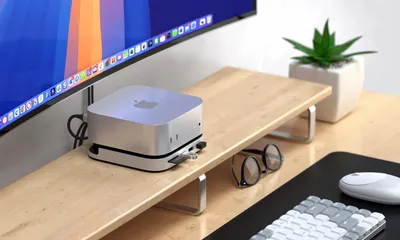 Produktbild von Satechi ST-GNMMES, Kabelgebunden, USB 3.2 Gen 2 (3.1 Gen 2) Type-C, Silber, SD, USB 2.0, USB 3.2 Gen 2 (3.1 Gen 2) Type-A, 127 mm