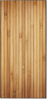 Produktbild von Stahl Magnettafel Hochformat 78x37cm Bambusholz