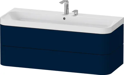 Produktbild von DURAVIT HP4349E98980000 WTU m. Happy D.2 Plus,2 Schk.,2HL
