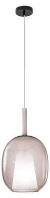 Produktbild von FANEUROPE PIREX Pendelleuchte (braunes Glas) E27 Fassung ohne Rosette