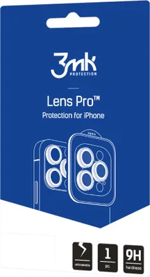 Zdjęcie produktu dla Apple iPhone 16/16 Plus - 3mk Lens Protection Pro Black (ME)