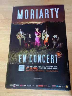 Obrázok produktu pre Moriarty – Koncert – PLAKÁT – 40x60 cm