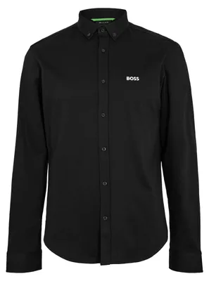 Produktbild von Boss - "Motion" Hemd für Herren, Baumwolle GT25640 (S) (Schwarz)