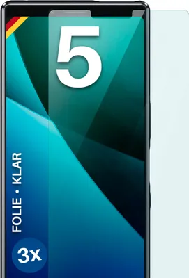 Produktbild von moex® 3x Schutzfolie kompatibel mit Sony Xperia 5 - Displayschutzfolie dünn Folie, Klar
