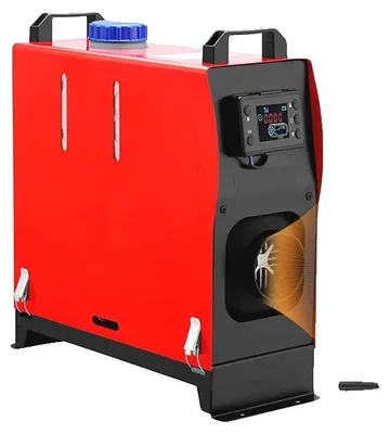 Image de Chauffage d'appoint diesel, puissance de 8 kW, fonctionnement en 12V, écran LCD, télécommande, compatible avec les camping-cars et les camions
