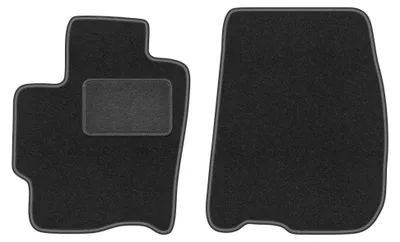 Immagine prodotto di Tappetini anteriori in moquette per Mazda Premacy I 1999-2005 (monovolume) – 2 pezzi, grigio grafite, su misura – Wielganizator LUX