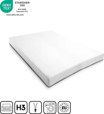 Immagine prodotto di Materasso in schiuma comfort K10 120 x 200 cm, altezza 10 cm, livello di rigidità H3
