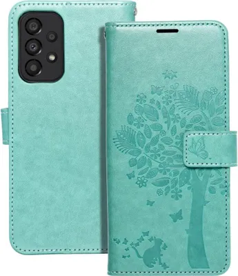 Obrázek produktu pro MEZZO Pouzdro na knihy vhodné pro SAMSUNG A33 5G Tree green