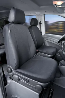 Produktbild von Walser Sitzbezüge für Mercedes Viano und Vito W639 für 2 Einzelsitze ab BJ 06/2003 - 2013, 10509