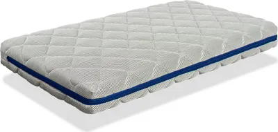 Produktbild von Babybettmatte 60X120 AQUA BREATHAIR Hohe 11 CM - Kern 100% waschbar, atmungsaktiv, umweltfreundlich und recycelbar