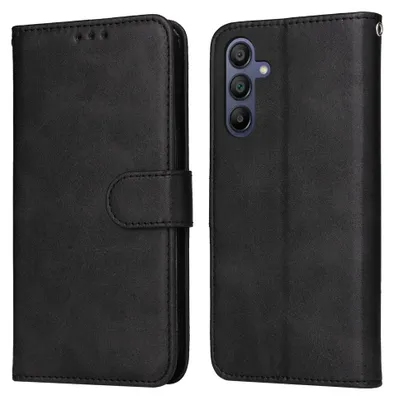 Produktbild von Mobigear Geldbörsen-Handyhülle für Samsung Galaxy A16 – Klapphülle – Schwarz