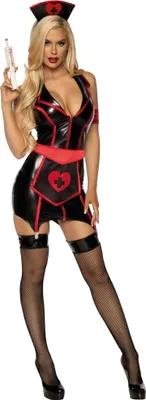 Immagine prodotto di Costume da infermiera sexy - vestito per carnevale taglia: XS