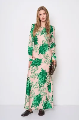Produktbild von Abend Maxi-Kleid aus Seide und Viskose Unvergleichliches