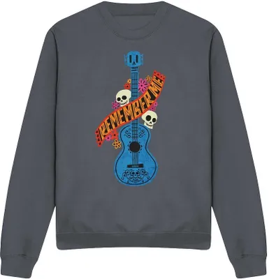 Produktbild von Coco - "Remember Me" Sweatshirt für Herren/Damen Uni TV4024 (S) (Holzkohle)