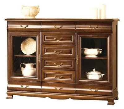 Produktbild von Klassische Kommode Beistellschrank Kommoden Landhaus Kommodenschrank Model N-K6B