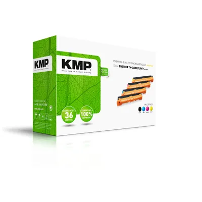Produktbild von KMP B-T109M Toner Multipack – Compatible with Brother TN-243 – Black, Cyan, Magenta, Yellow