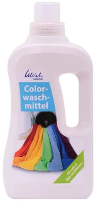 Immagine prodotto di Detersivo colorato, detersivo liquido, 1 Litro, per bucato colorati, delicato, vegano, naturale