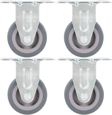 Produktbild von Bockrollen 4 Stück 50 mm Ersatzrollen für Transport und Möbel