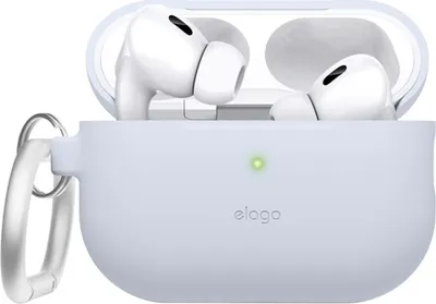 Image de Étui en silicone Elago pour AirPods Pro 2 bleu clair