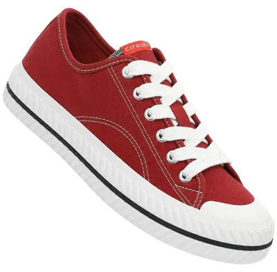 Produktbild von 40|Citroën Unisex Canvas Sneaker bordeaux Y100262-R077