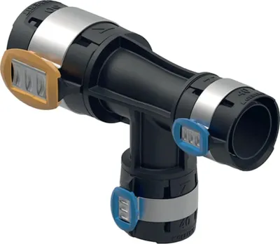 Produktbild von GEBERIT FlowFit T-Stück 50 x 40 x 40 mm 620105001