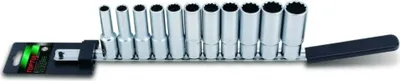 Produktbild von TOPTUL Steckschlüsselsatz GAAQ1105 Chrom-Vanadium-Stahl