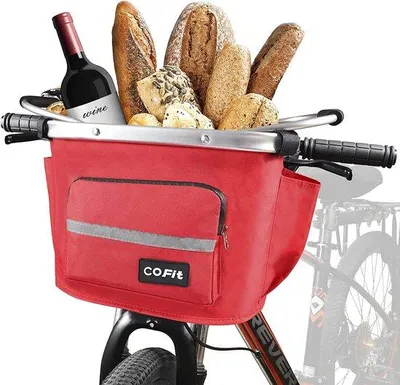 Produktbild von Famanu Fahrradkorb - Wetterfest und vielseitig - Schwarz