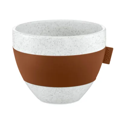 Produktbild von Koziol Thermotasse Aroma M, Thermobecher, Tasse, Trinkbecher, Thermoplastischer Kunststoff, Organic Rusty Steel, 270 ml, 3571674