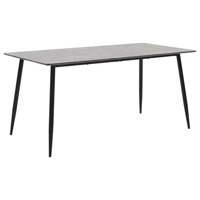 Immagine prodotto di vidaXL Tavolo da pranzo grigio 160×80×75 cm MDF