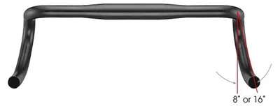 Produktbild von Satori Lenkung X-Race Aero Ø31.8mm B = 420 mm Matt Schwarz