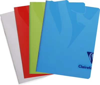 Produktbild von Clairefontaine 10x Mimesys Heft aus PP 17x22cm 48 Blatt - Sortiert 303740C