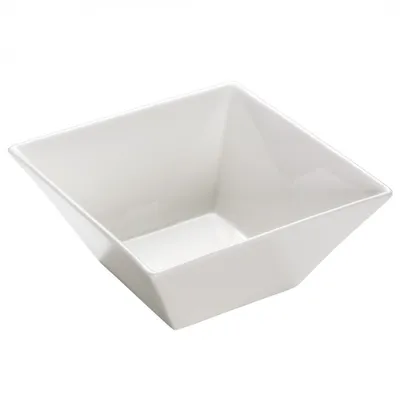 Produktbild von SQUARE Schale Trapez, 23 cm, Porzellan, in Geschenkbox