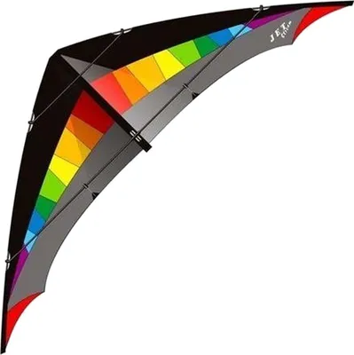 Obrázok produktu pre Kaskadérsky drak Elliot Jet Stream Reloaded Rainbow - Black 1010516 Rainbow 245 x 79 cm