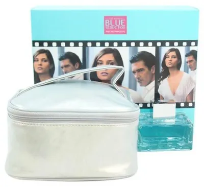 Produktbild von Antonio Banderas Blue Seduction Eau de Toilette 100 ml + Kosmetiktasche