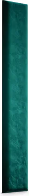 Produktbild von Muralo Polsterpaneel WANDPOLSTER Wandkissen Bettkopfteil Wandpaneel Magic Velvet Türkis 2220 100cm x 20cm