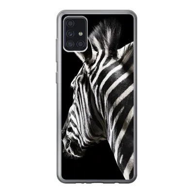 Produktbild von MuchoWow® Handyhülle Schutzhülle Hülle für Samsung Galaxy A52 5G Zebra - Wilde Tiere - Muster Silikon Softcase Handy Hülle - Umschlag