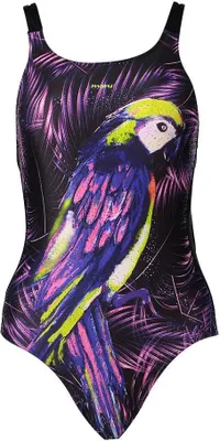 Produktbild von Ypsilanti Pretty Polly Vault Back Badeanzug Schwarz UK 38 Frau Schwarz UK 38