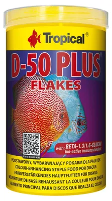 Produktbild von Tropical D-50 Plus Flockenfutter, 1 l