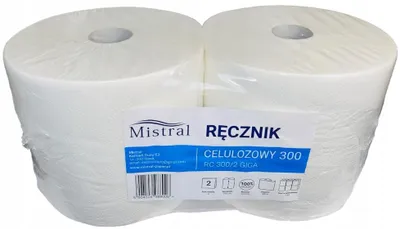Produktbild von Mistral Papierhandtuch 300m Reinigerrolle Weiß Staubfrei Saugfähig