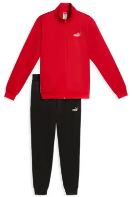 Produktbild von Puma Herren Trainingsanzug ESS NO.1 LOGO Poly Knitted Suit, Größe:XXL, Farbe:Rot