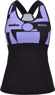 Produktbild von Santini Enigma X Ironman Ärmelloses Trikot Lila L Frau Lila L