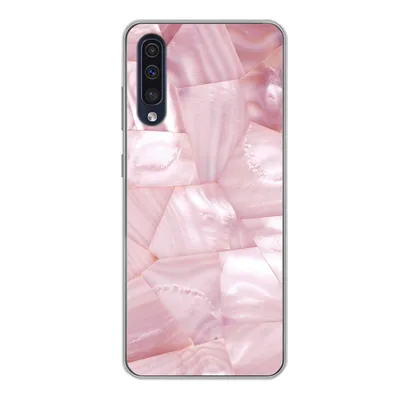 Produktbild von MuchoWow® Handyhülle Schutzhülle Hülle für Samsung Galaxy A50 Naturstein - Perlmutt - Luxus Silikon Softcase Handy Hülle - Mobiltelefonhülle