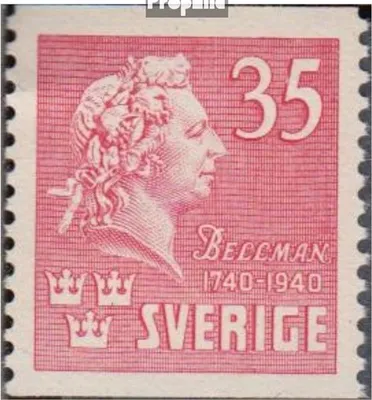 Produktbild von Briefmarken Schweden 1940 Mi 277A,B,Dl,Dr-278A (kompl.Ausg.) postfrisch Bellmann