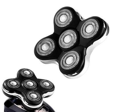 Image de Tête de rasoir de remplacement pour tondeuse à cheveux avec 5 lames