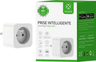 Immagine prodotto di WOOX R6128 - smart plug - spina intelligente di tipo E con monitor energetico